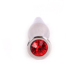Kiotos Plug pour pénis avec bijou SMOOTH Rouge 11mm